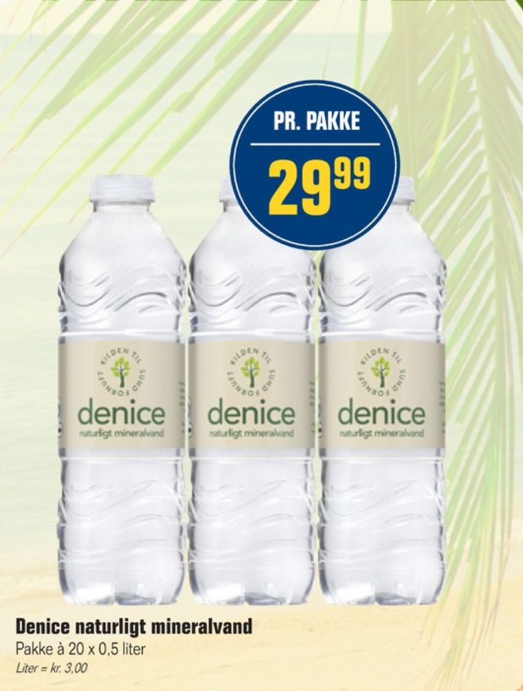 Denice, Kildevand 20 pk.