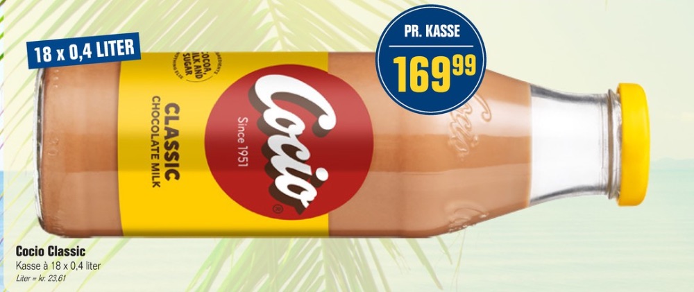Cocio, Chokolademælk Classic 18 pk.