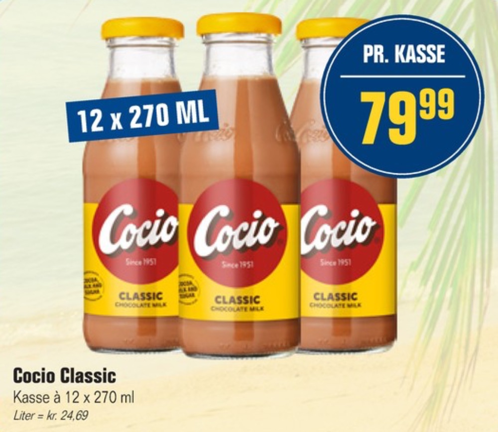 Cocio, Chokolademælk Classic 12 pk.