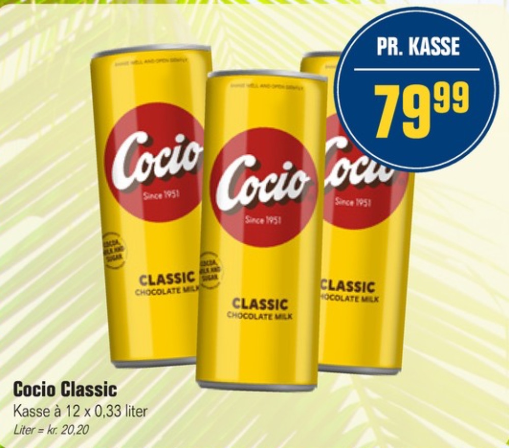 Cocio, Chokolademælk Classic 12 pk.