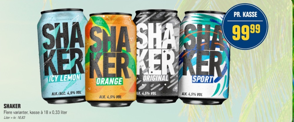 Shaker, Original RTD 18 pk.
