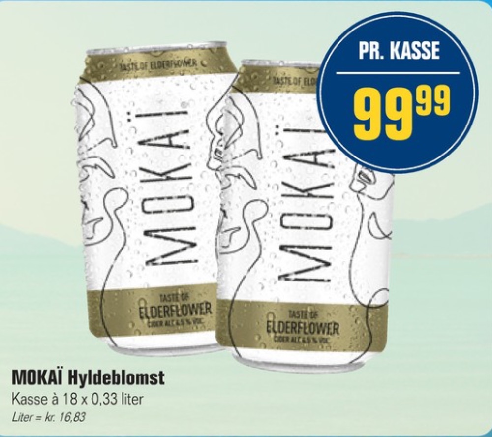 Mokaï Hyldeblomst, Hyldeblomst Cider 18 pk.