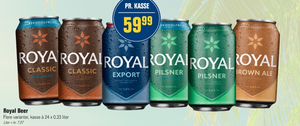 Royal Brown Ale, Øl 24 pk.