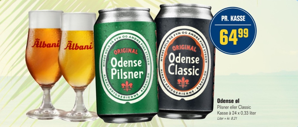 Odense Classic, Øl 24 pk.