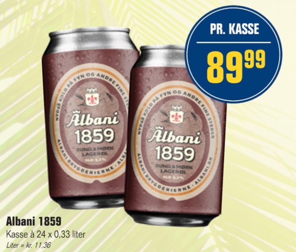 Albani 1859, Øl 24 pk.