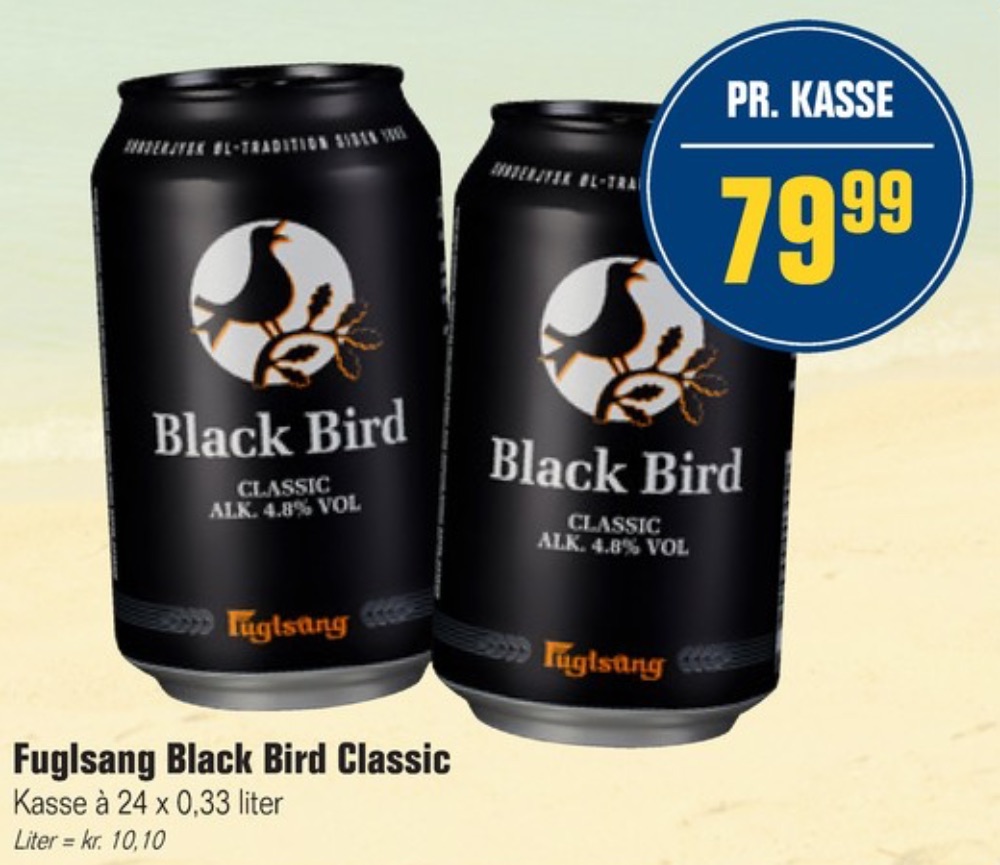 Fuglsang Black Bird, Specialøl 24 pk.