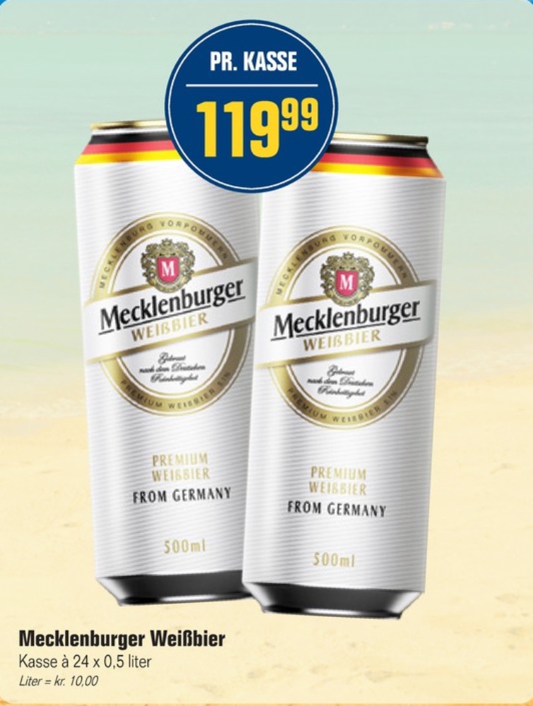 Mecklenburger Weissbier, Specialøl 24 pk.
