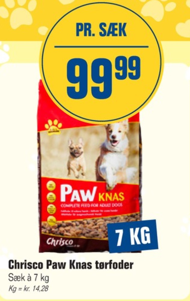 Chrisco, Hundefoder