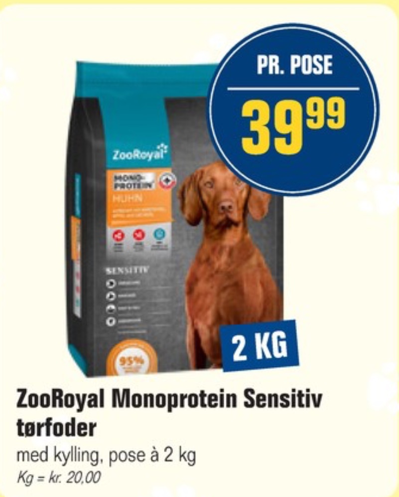 ZooRoyal, Hundefoder