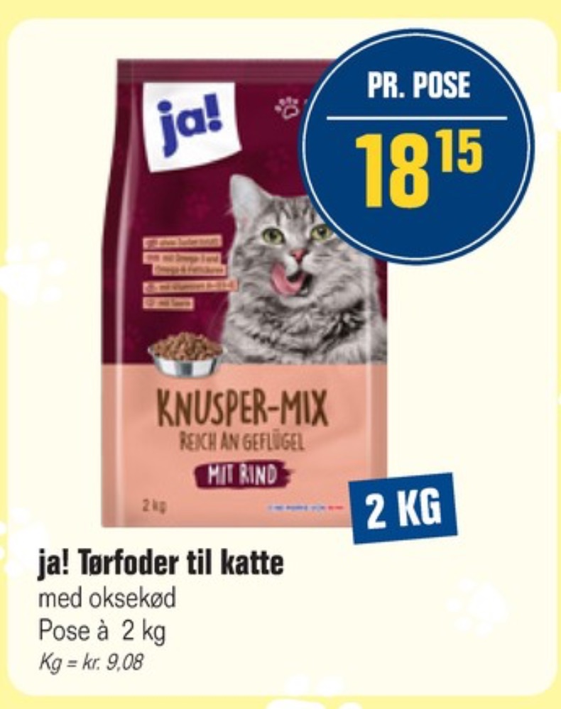 ja!, Kattefoder