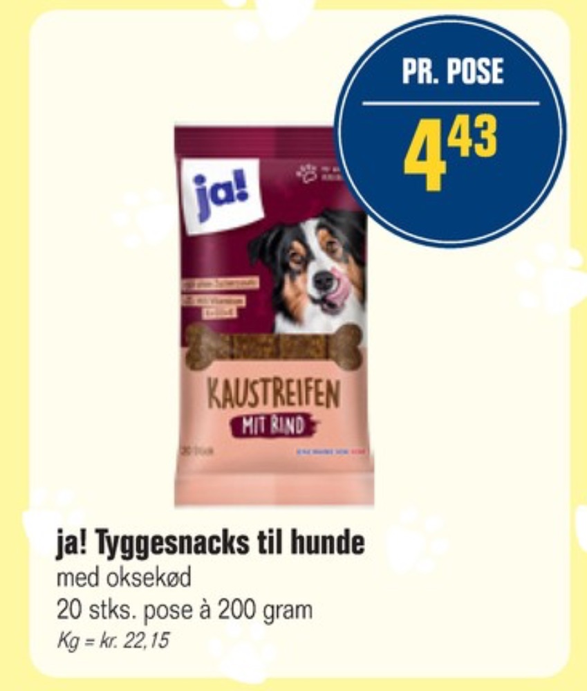 ja!, Hundesnacks