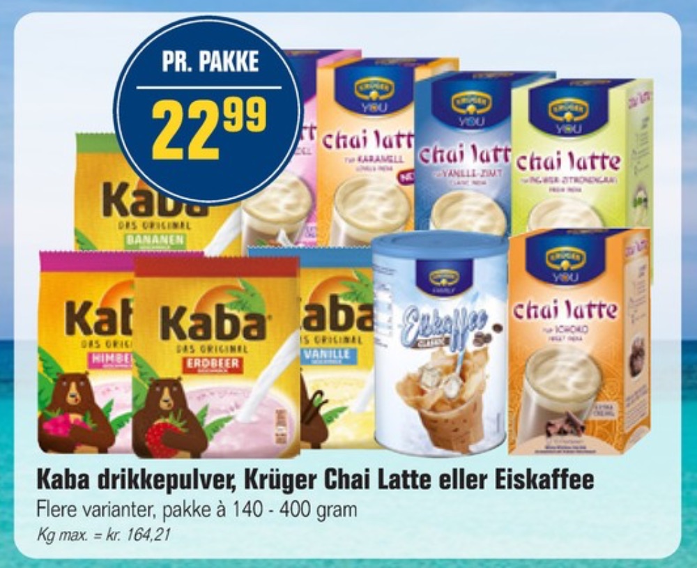Krüger, Instant Te Chai Latte Vanille-Zimt
