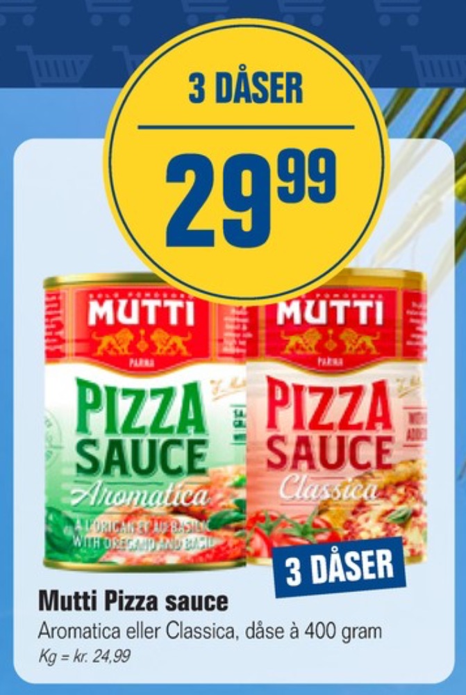 Mutti, Pizzasauce Aromatica