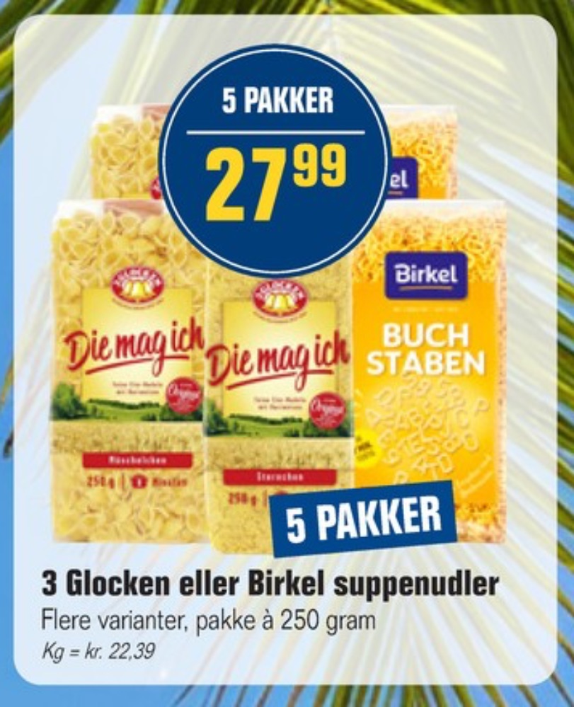 3 Glocken Die Mag Ich, Pasta