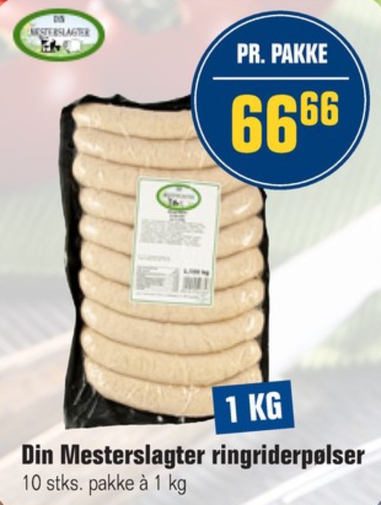 Din Mesterslagter, Ringriderpølser