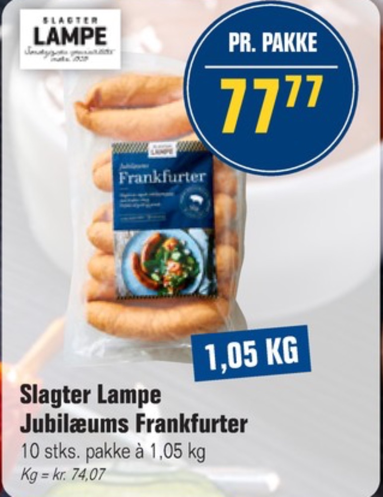 Slagter Lampe, Frankfurter