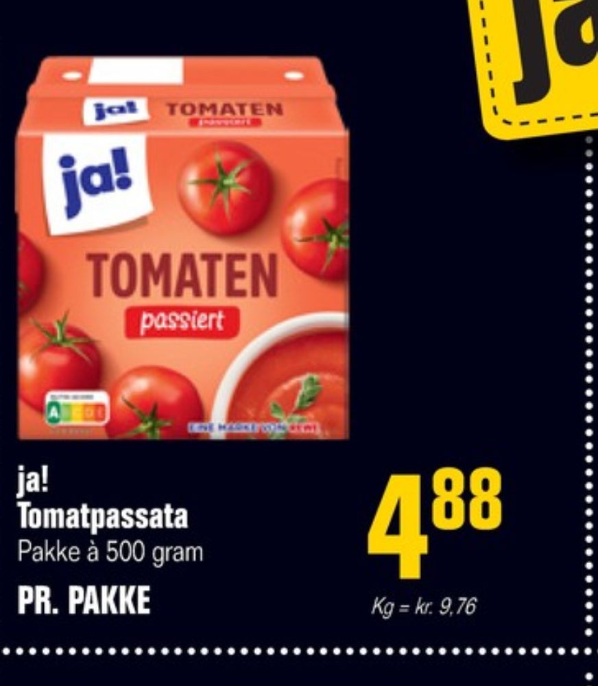 ja!, Tomater