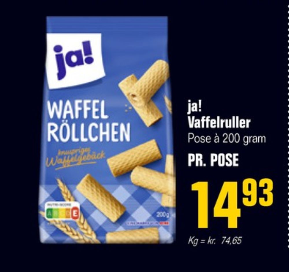 ja!, Vafler