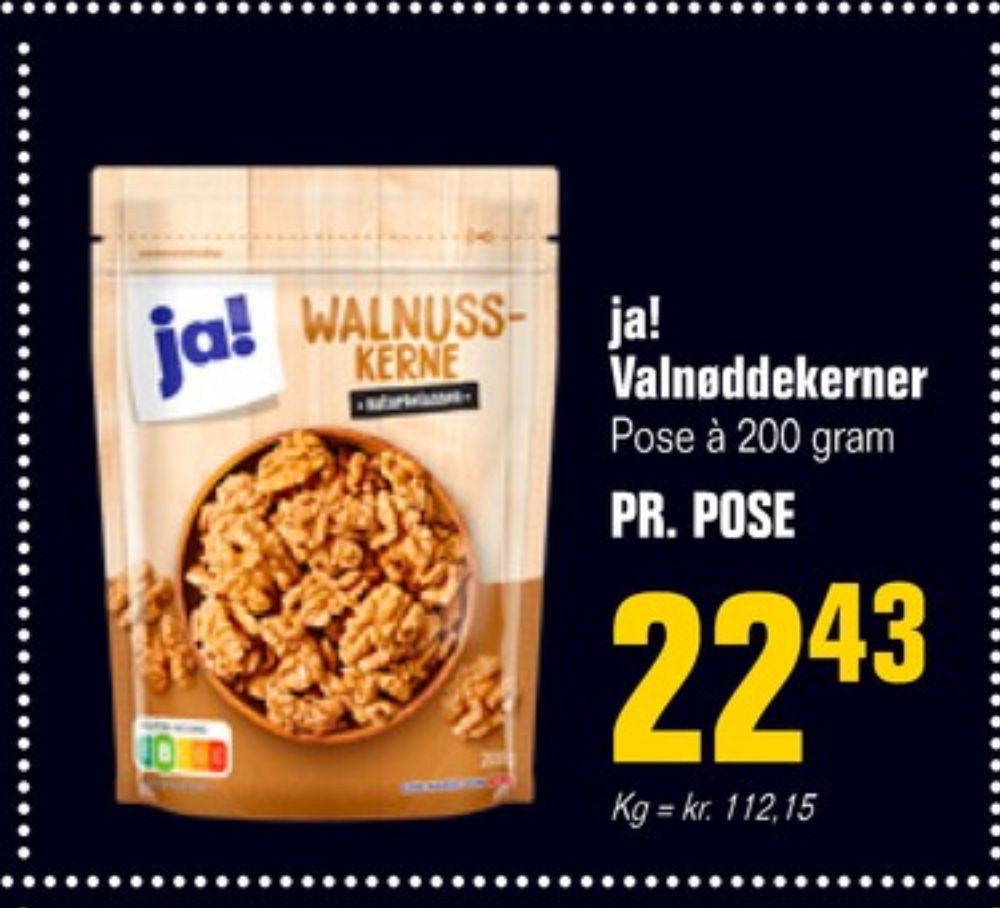ja!, Valnøddekerner