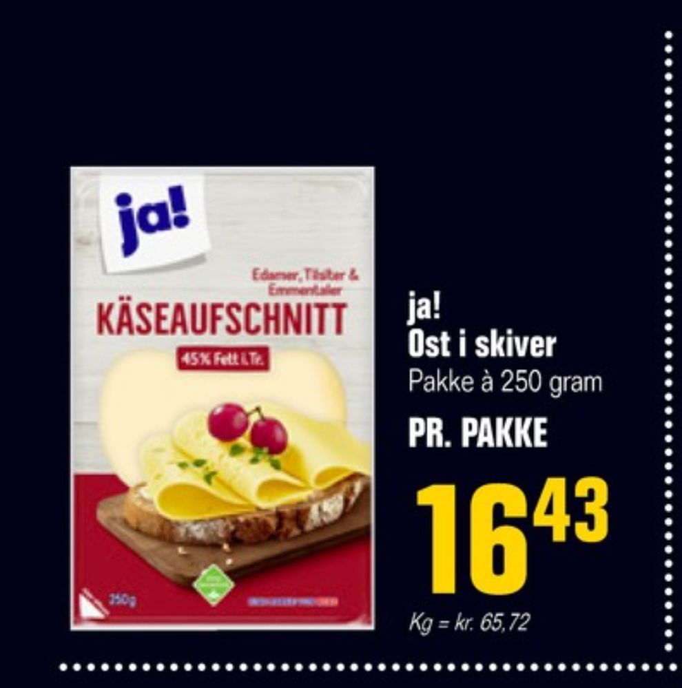 ja!, Skiveost