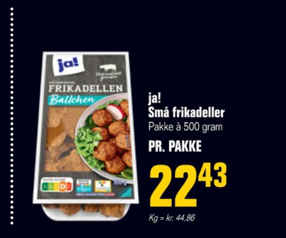ja!, Frikadeller