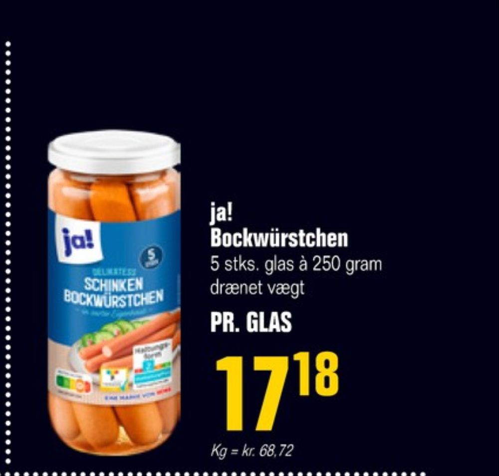 ja!, Bockwurst