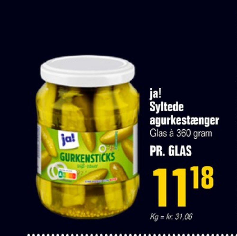ja!, Agurker syltet