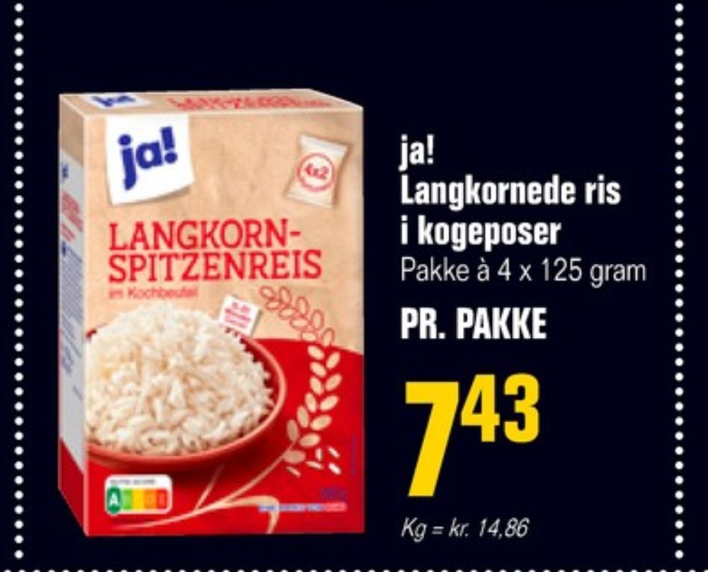 ja!, Langkornet Ris