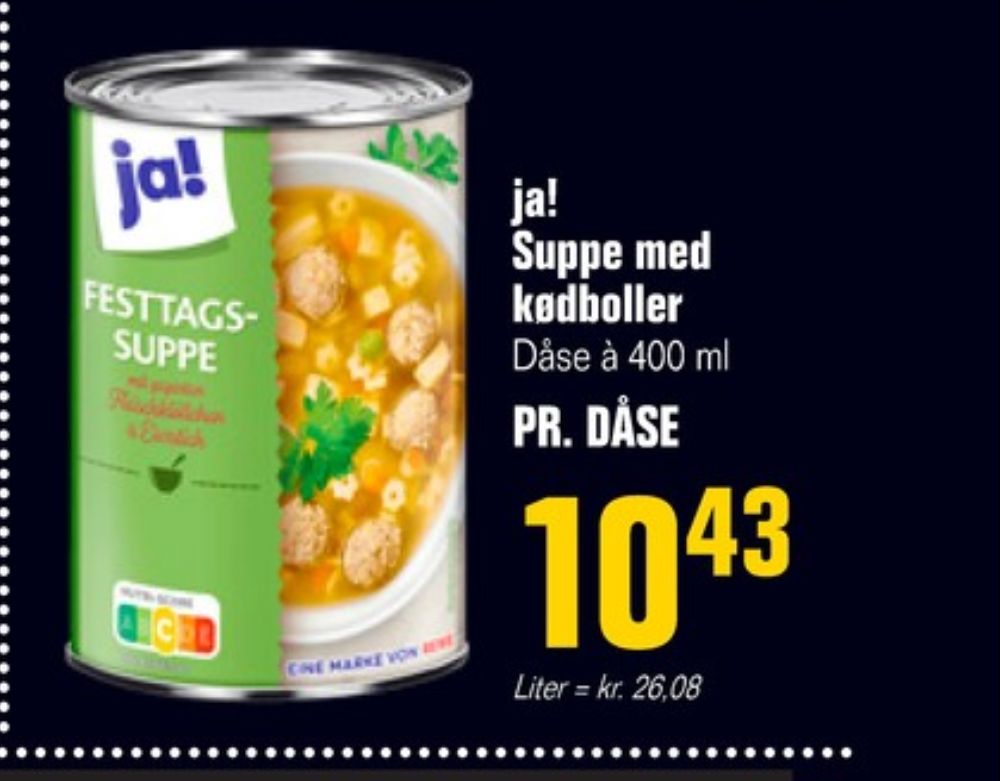 ja!, Festtagssuppe