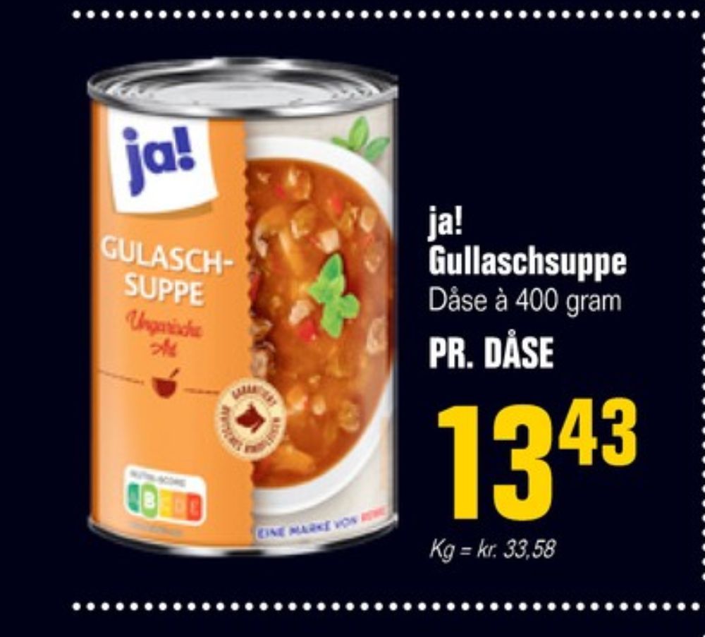 ja!, Gullaschsuppe