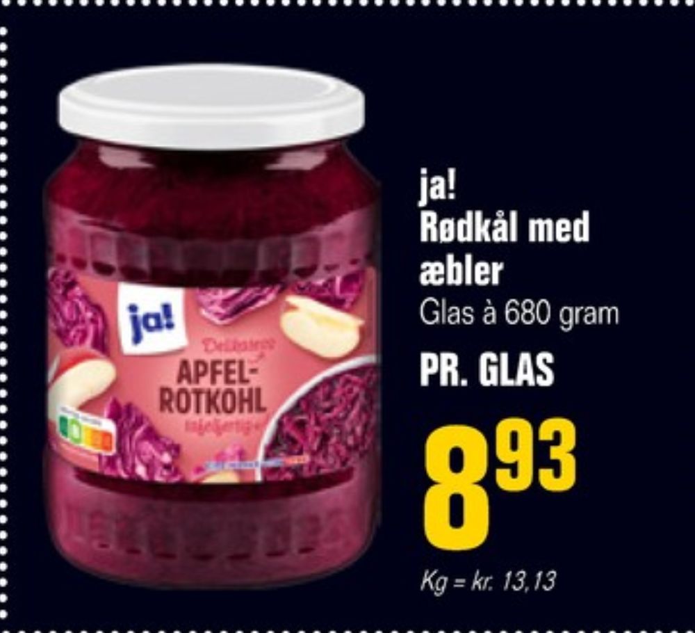 ja!, Rødkål-syltet