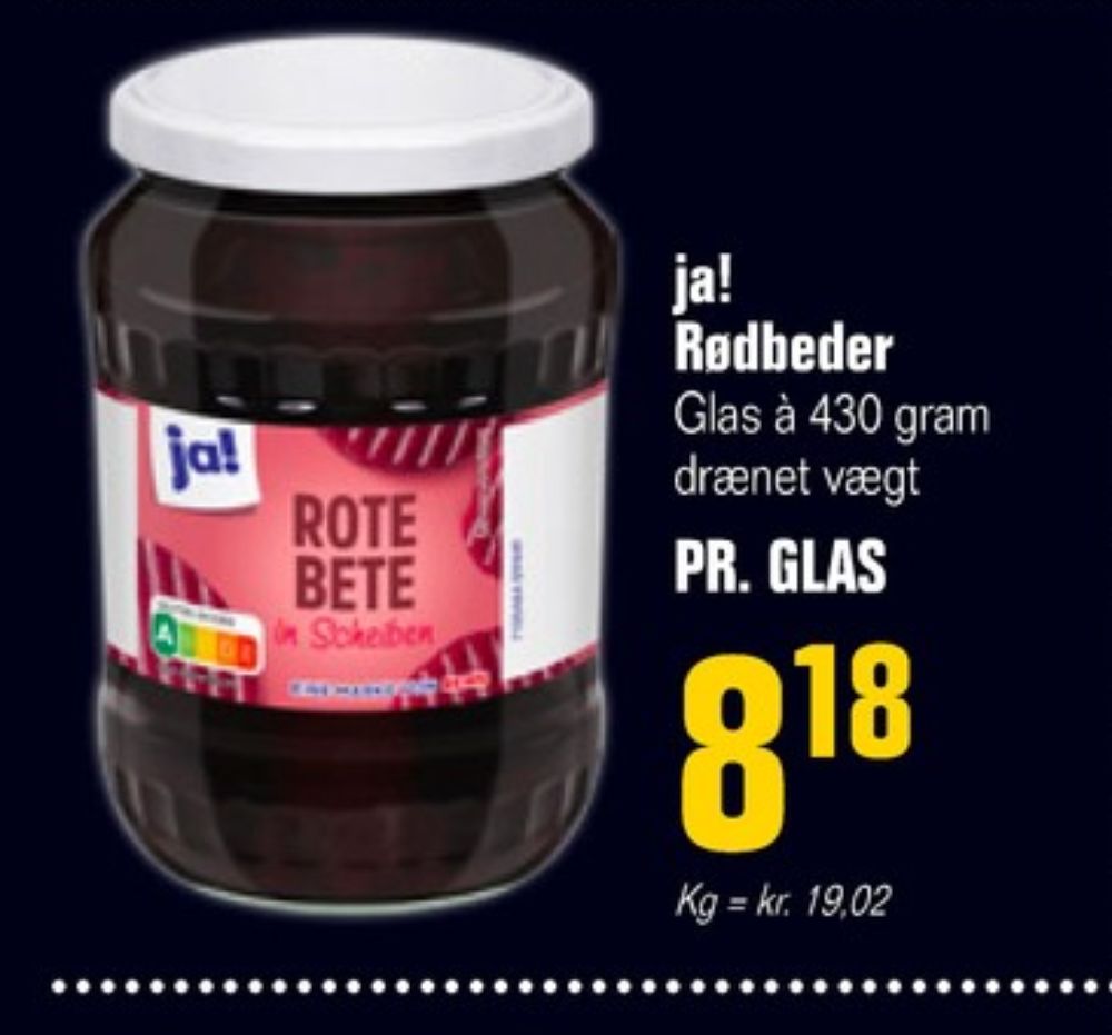 ja!, Rødbeder-syltet