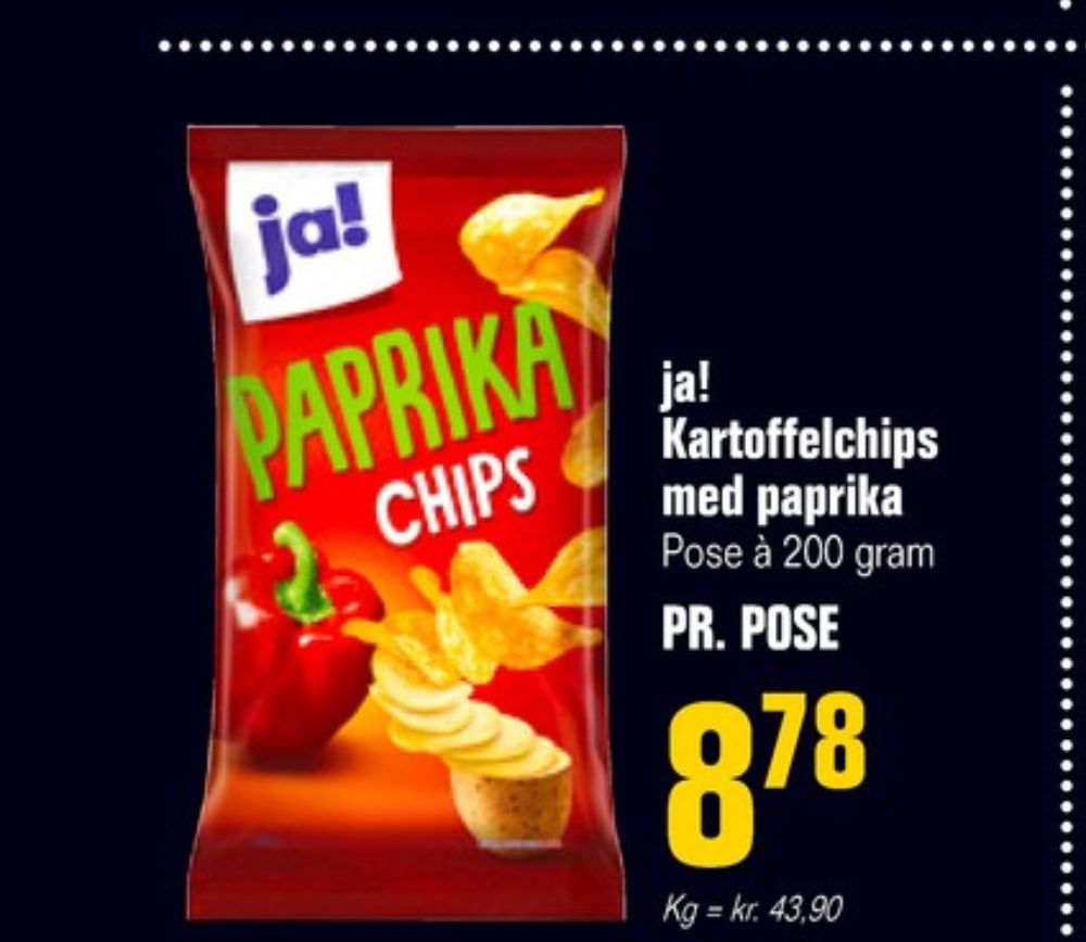 ja!, Paprikachips