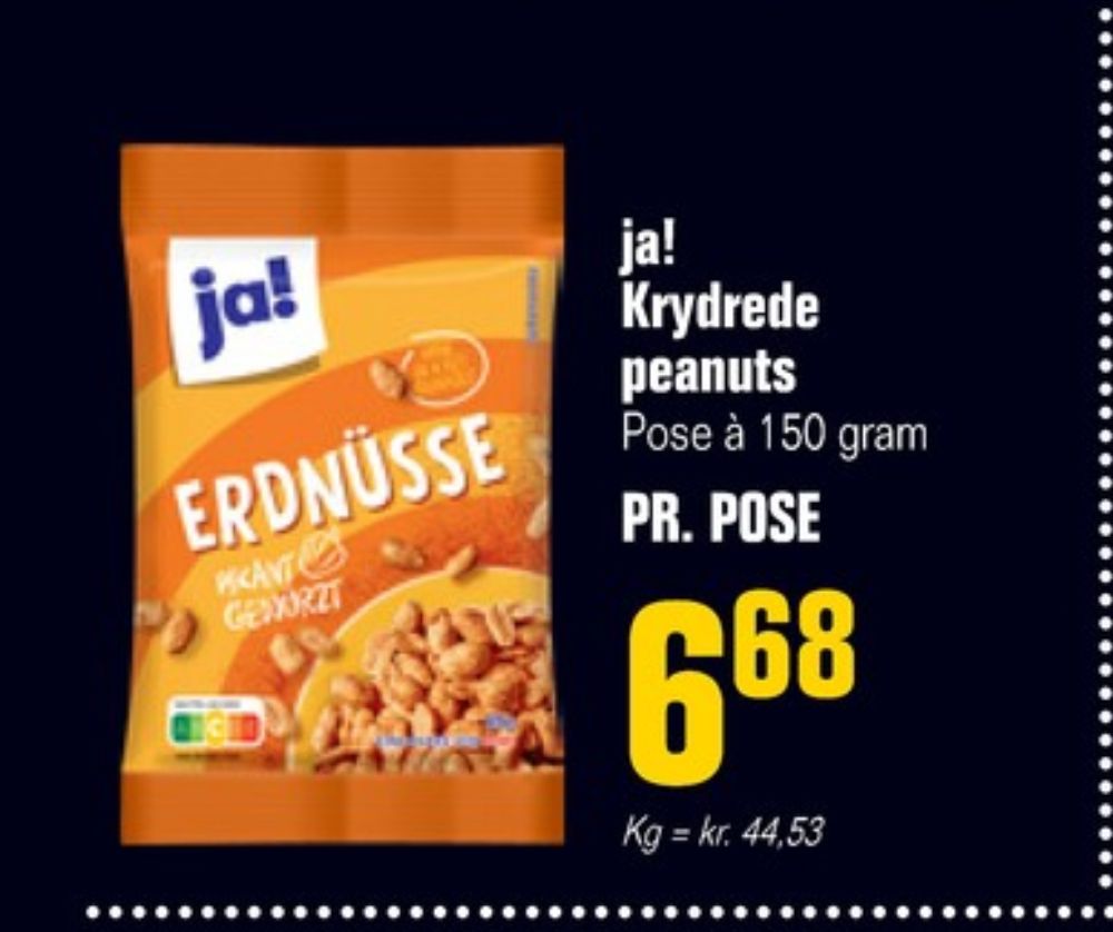 ja!, Peanuts Krydrede