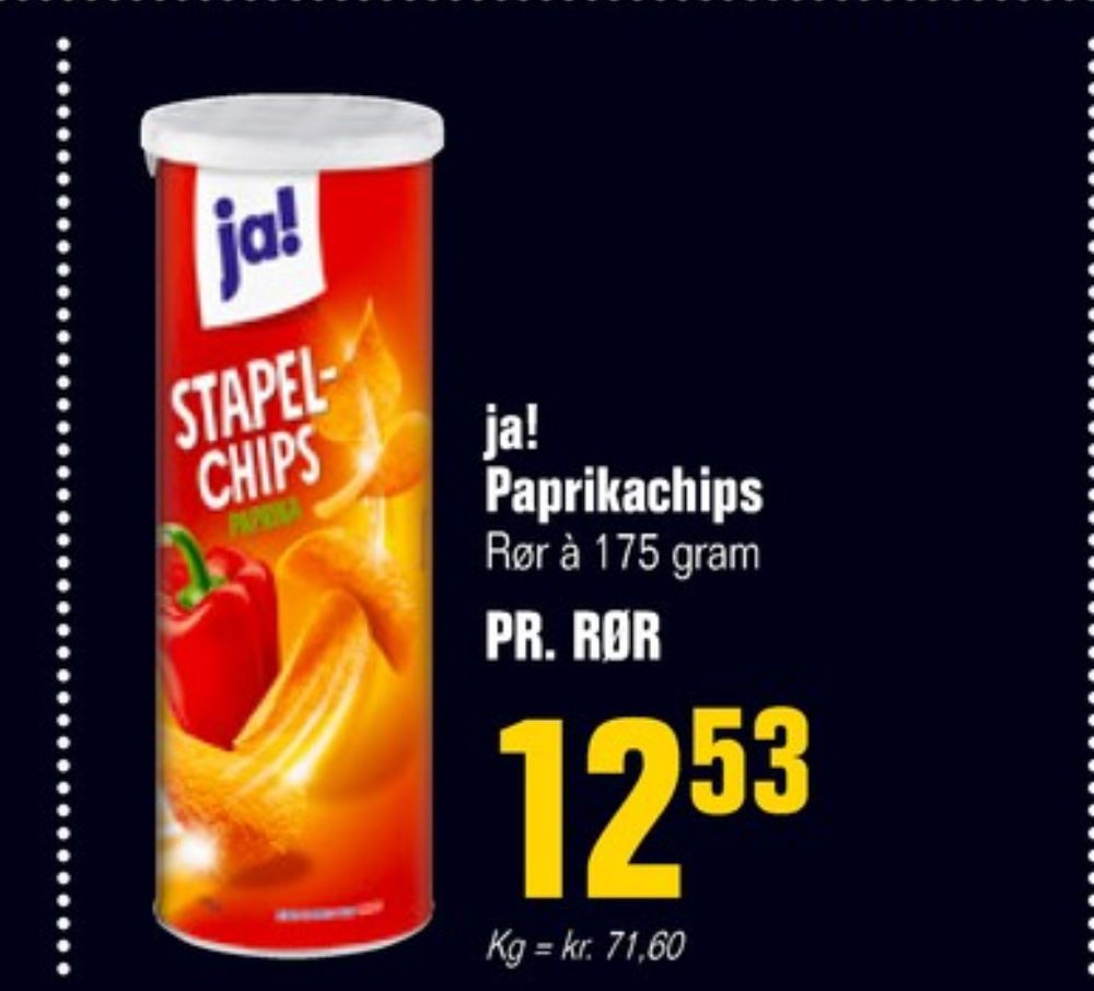 ja!, Paprikachips