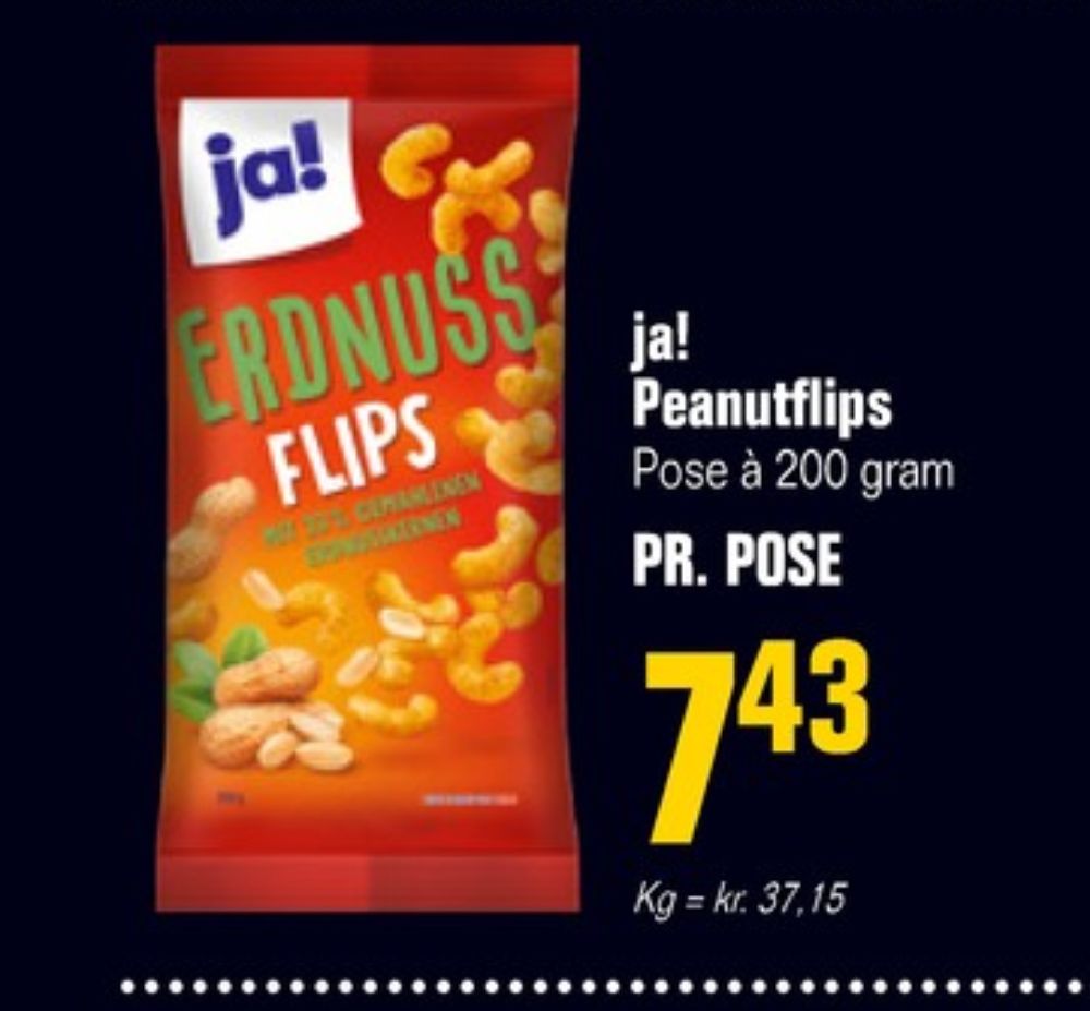 ja! Flips, Peanuts