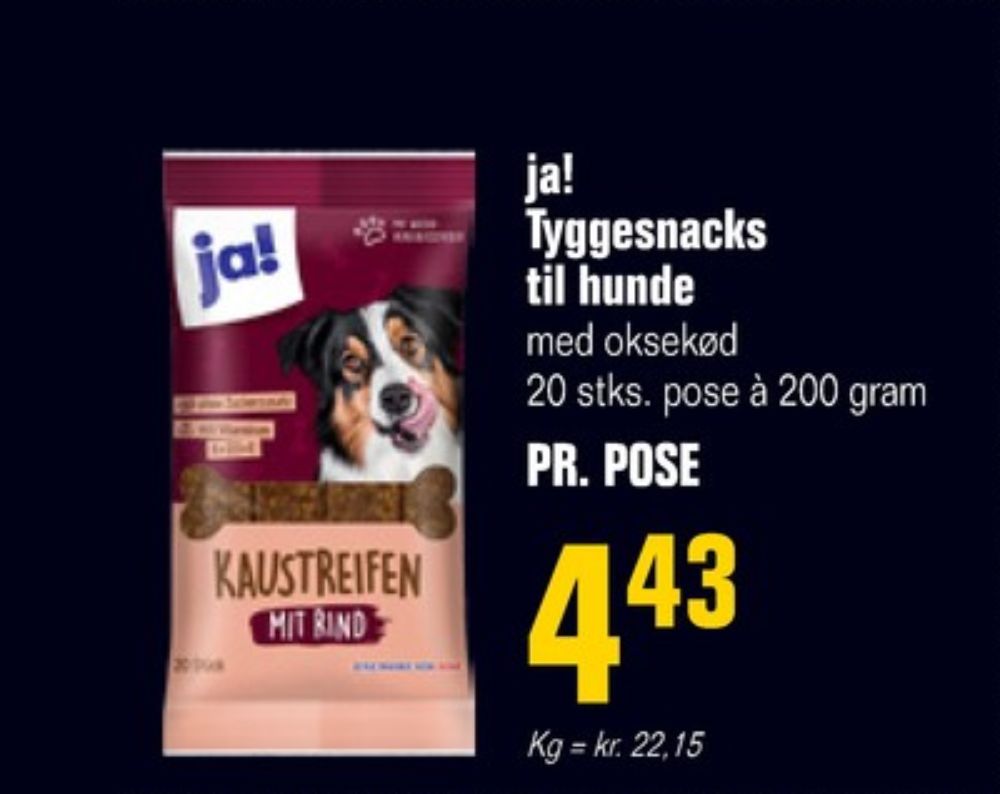 ja!, Hundesnacks