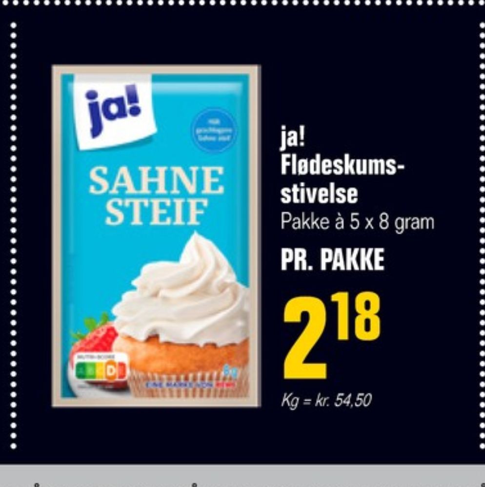 ja!, Flødeskum