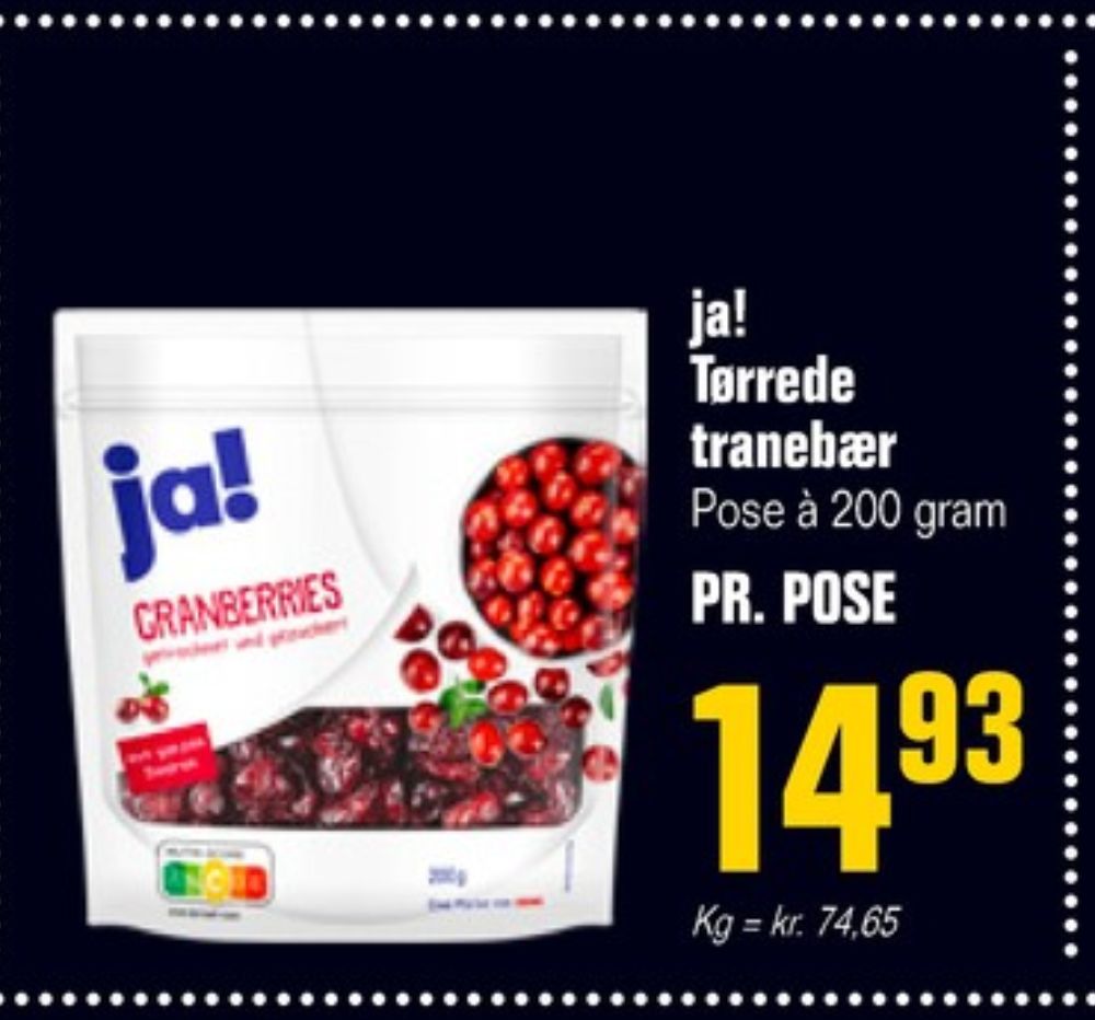 ja!, Tranebær