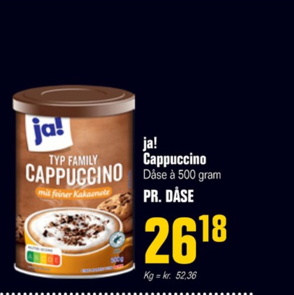 ja!, Instant Kaffe