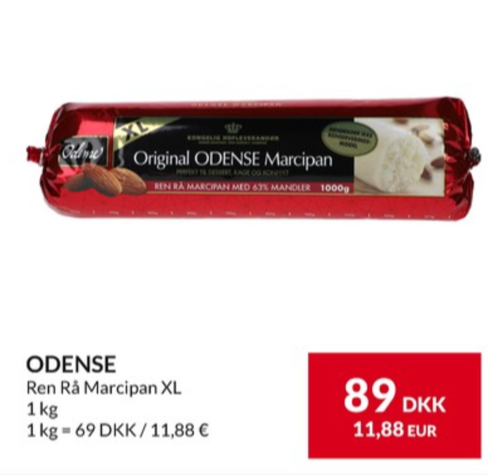 Odense, Marcipan