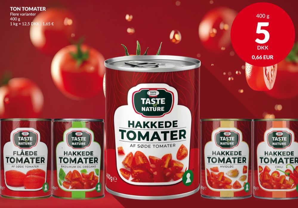 Taste of Nature, Tomater