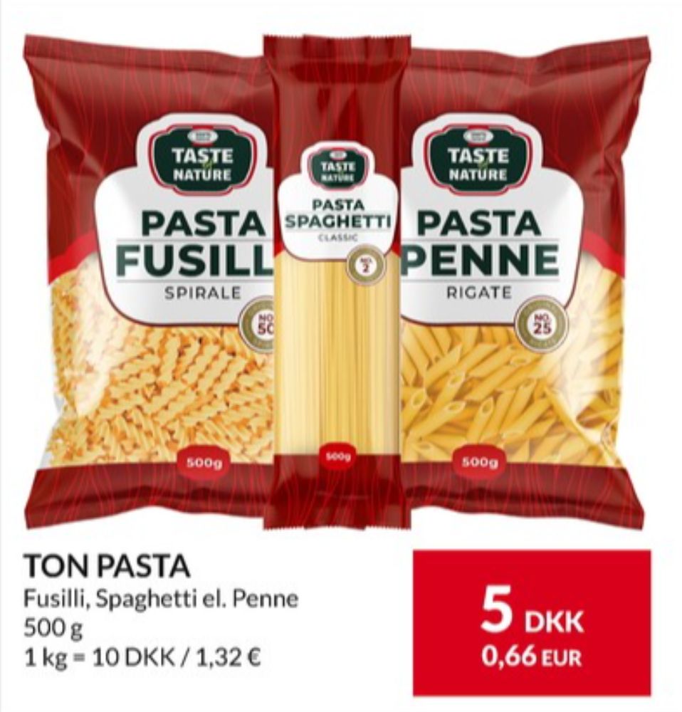 Taste of Nature, Pasta Fusilli Spirale