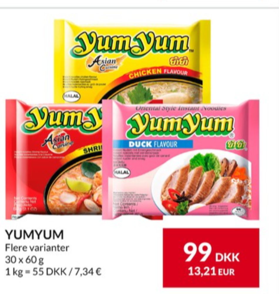Yum Yum, Nudler Chicken