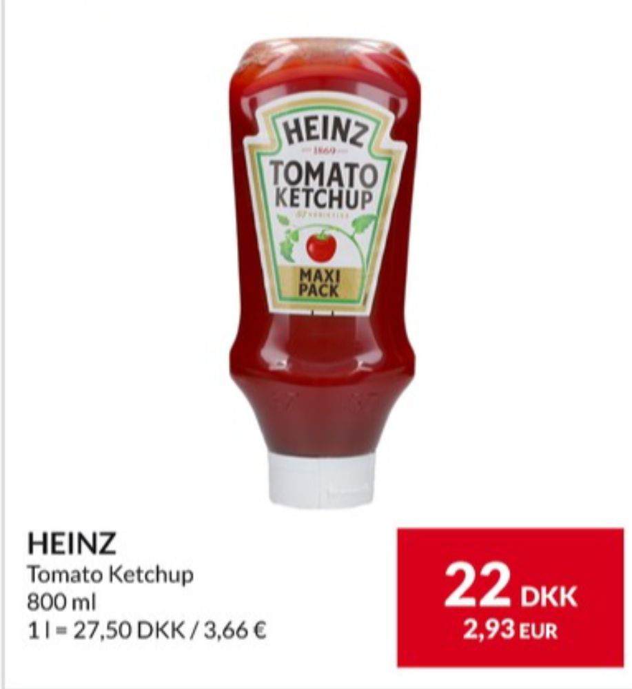 Heinz, Ketchup