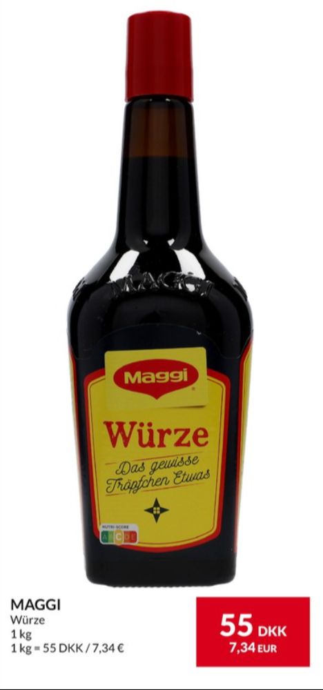 Maggi, Maggi Würze