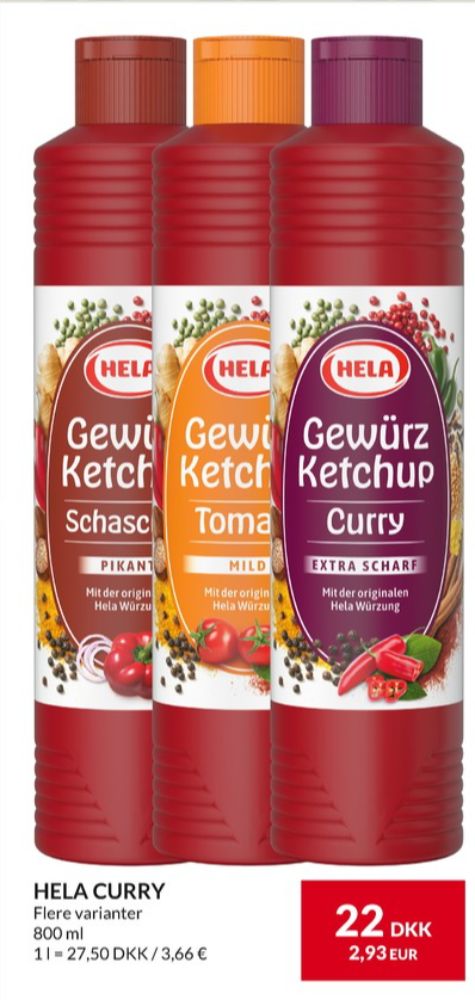 Hela, Ketchup Curry Scharf