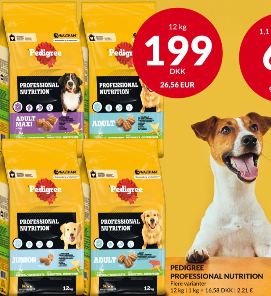 Pedigree, Hundefoder
