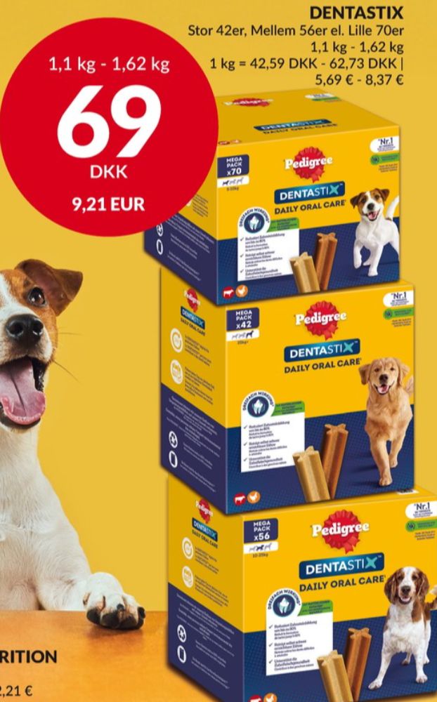 Pedigree Dentastix, Hundesnacks
