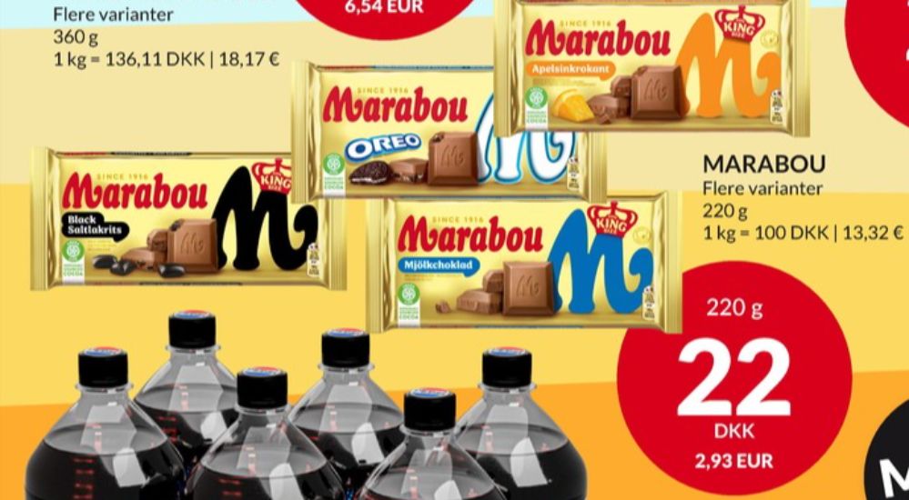 Marabou, Chokoladeplade Mjölk Choklad